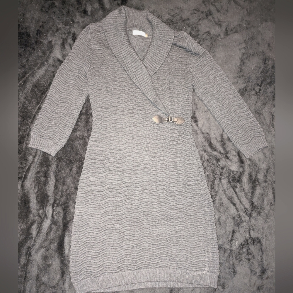 Calvin Klein Figure Flattering Sweater Dress